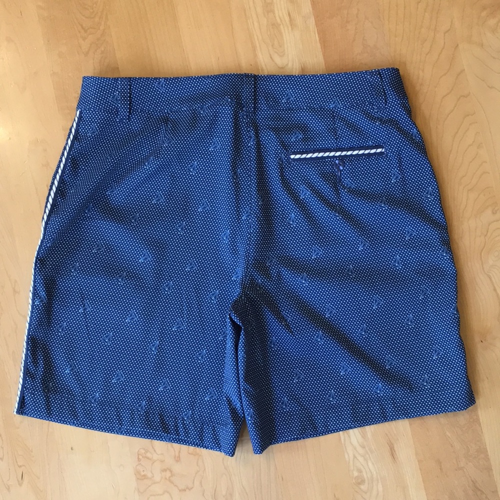 LADY HAGEN | Sailboat ⛵ Print Nautical Golf Shorts - Picture 9 of 15